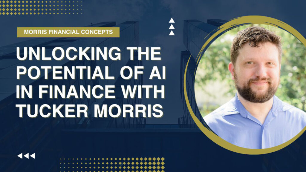 The potential of AI in finance graphic