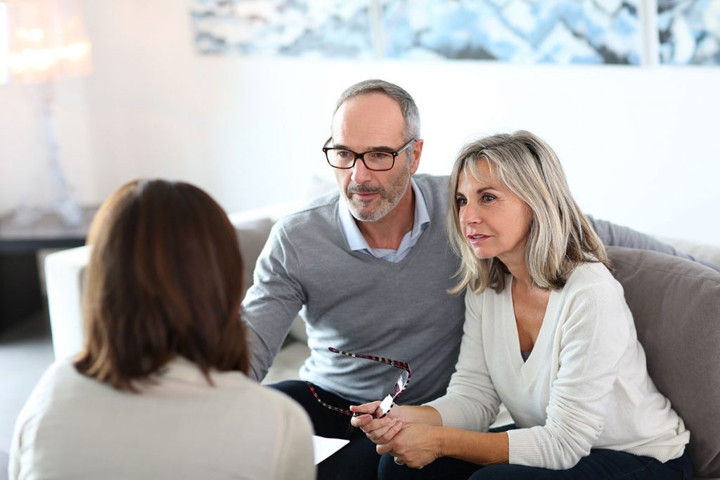 couple with 401(k) planning for old age